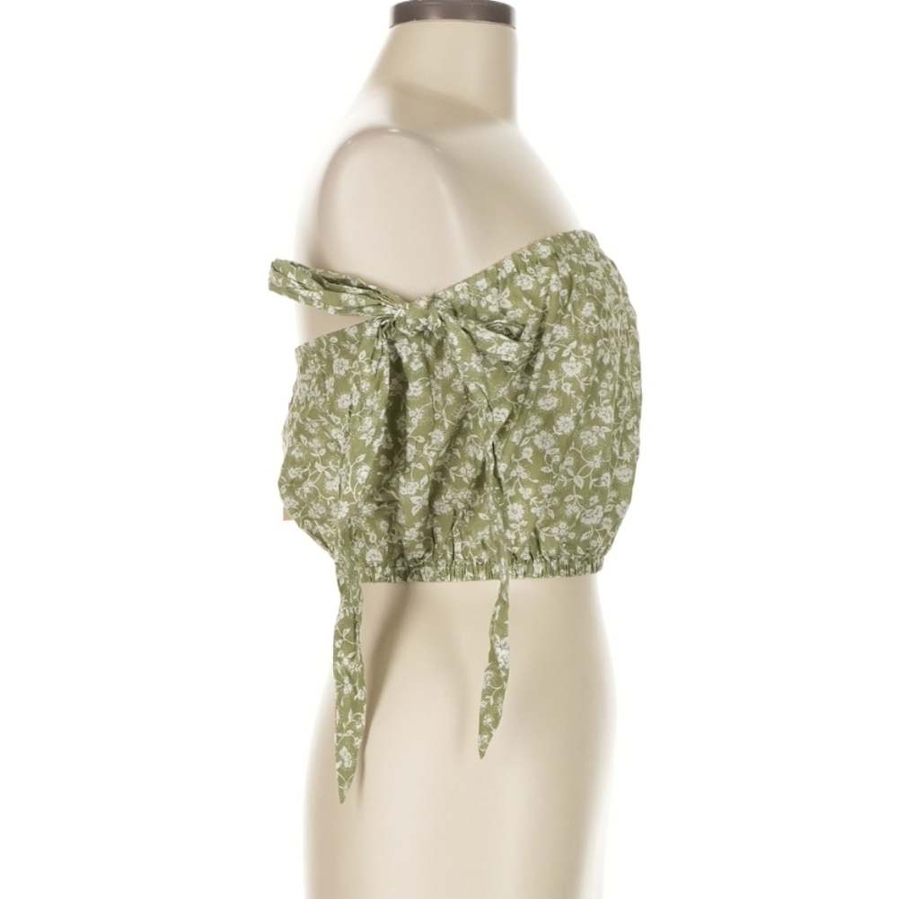 Eberjey Garden Andy Off-Shoulder Crop Top NWT Size Medium - Picture 6 of 9